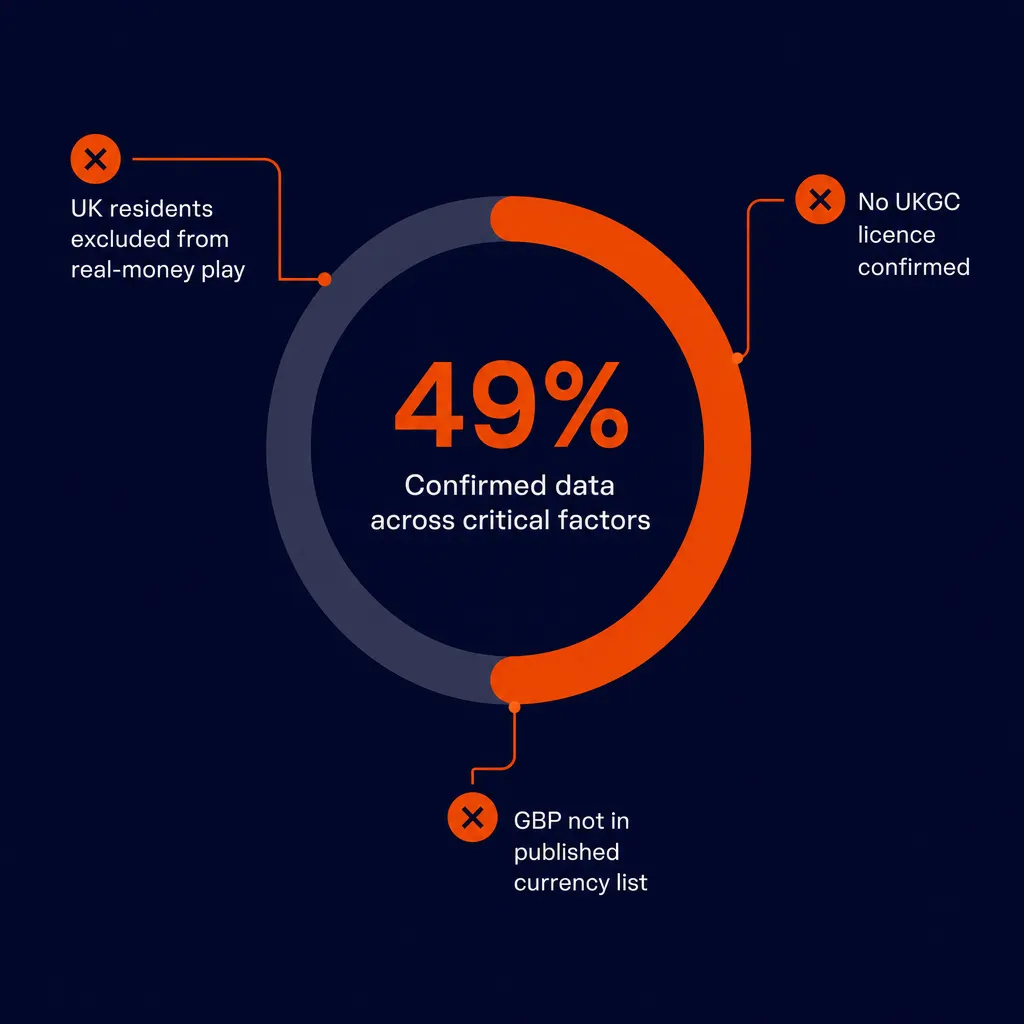 Overall 49 percent confirmed data summary chart